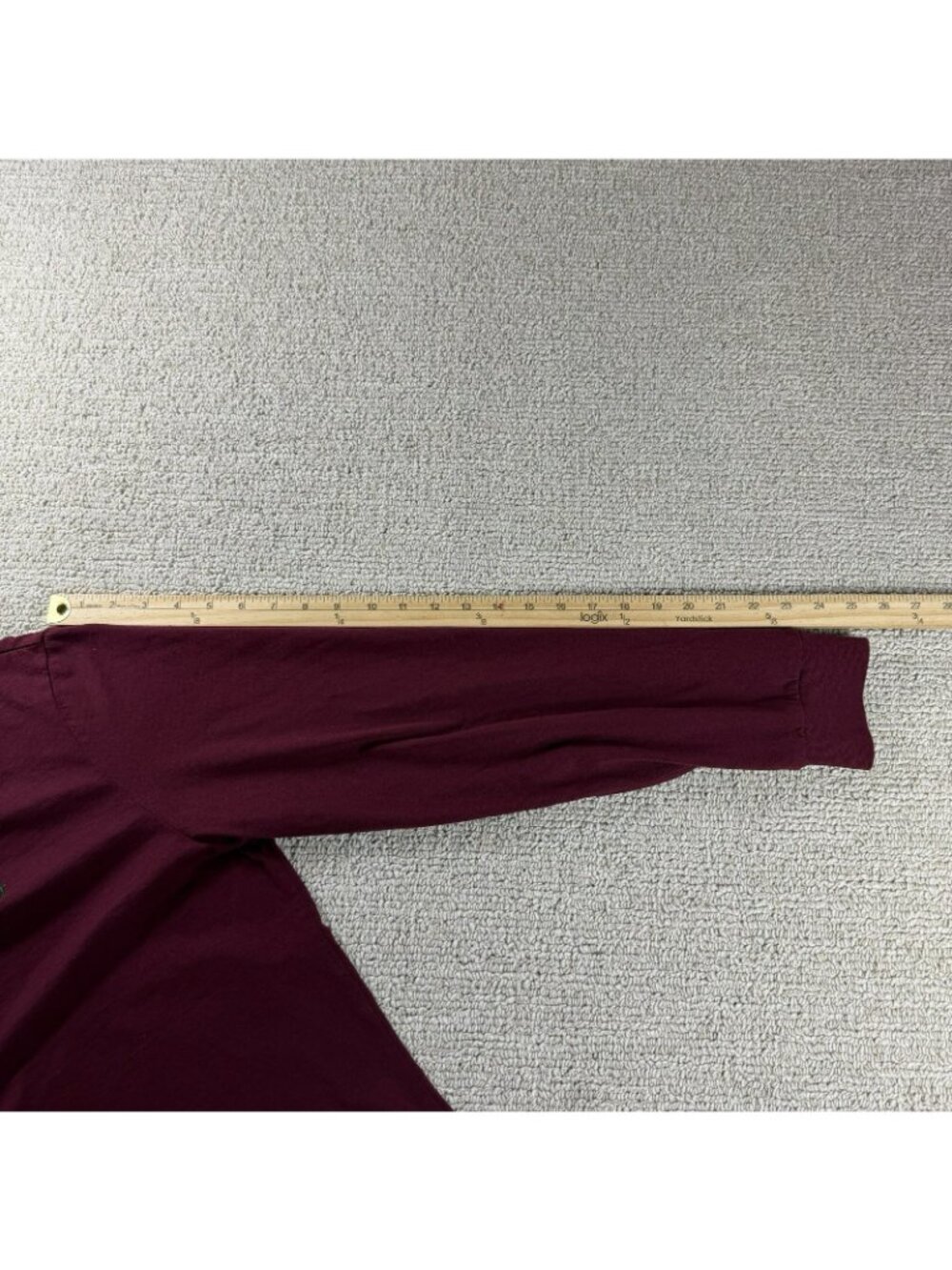 Polo Ralph Lauren Long Sleeve T-Shirt Maroon Men’s Size XL - Picture 6 of 8